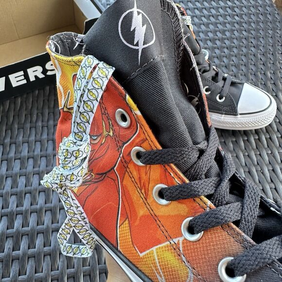 Converse DC x Chuck Taylor All Star High The Flash Men\'s Shoes 161390C Size 6 main image 8